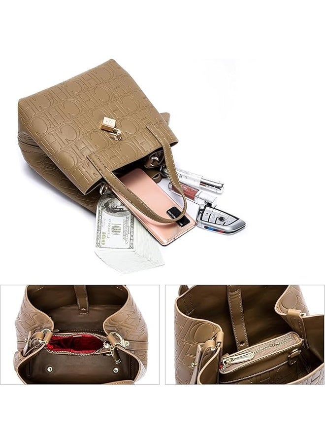 CH CH CHCH Tote Bag Women's Large Capacity Commuter Handbag Fashion Versatile Shoulder Bag - Image 3